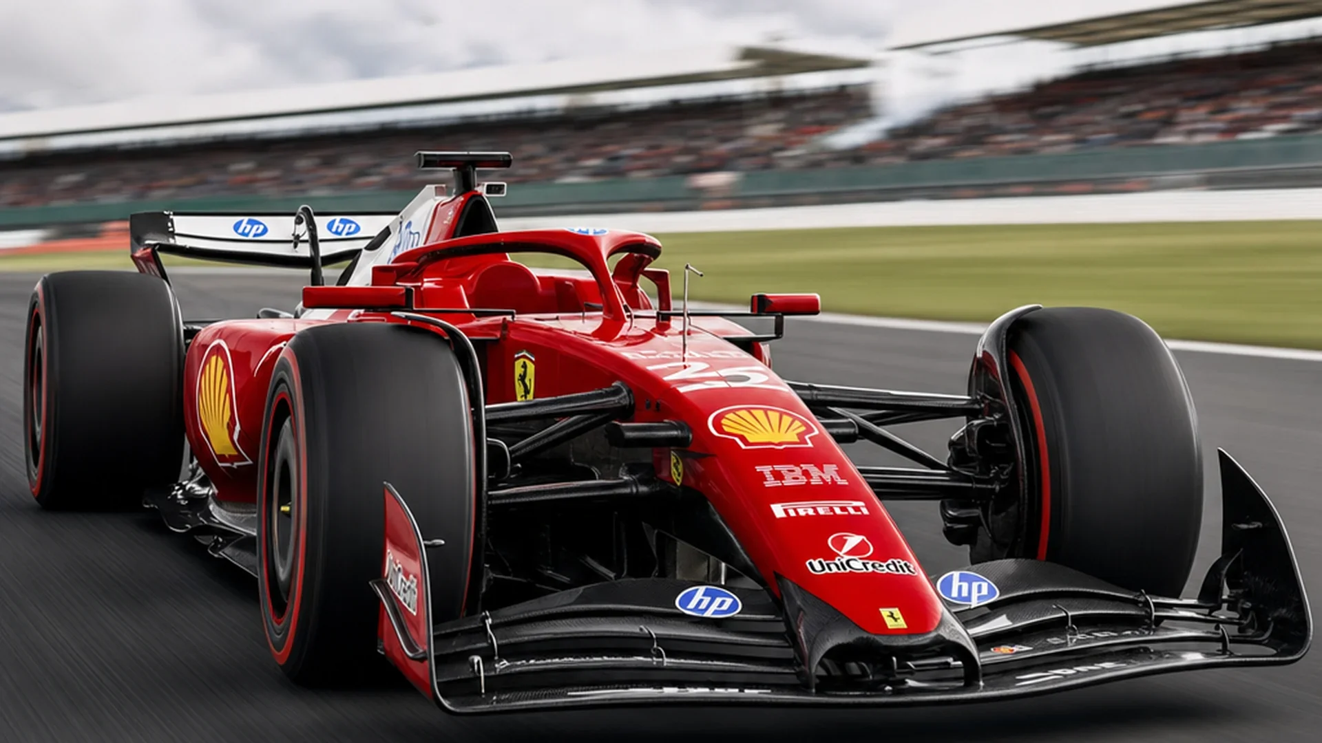 Hamilton aast op recordzege tien op zijn geliefde Silverstone