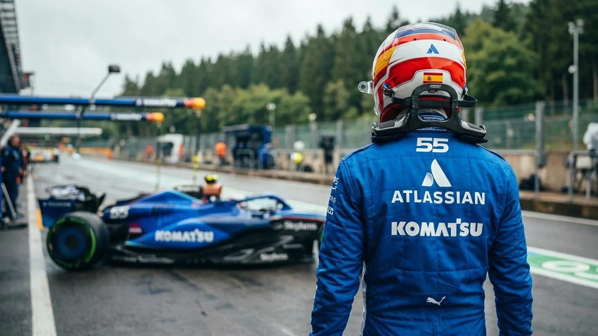 Sainz prijst Antonelli na excuses in de lift op Spa