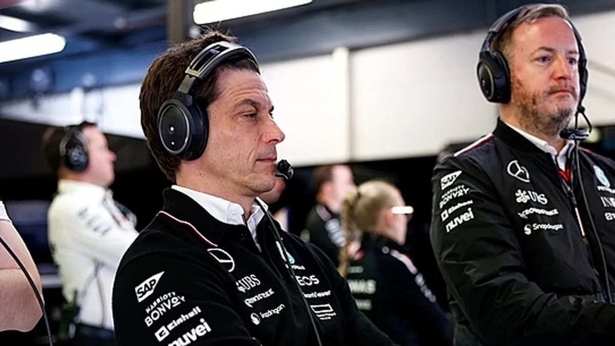 Wolff stelt doel Mercedes: 'Moeten nu een stap zetten'