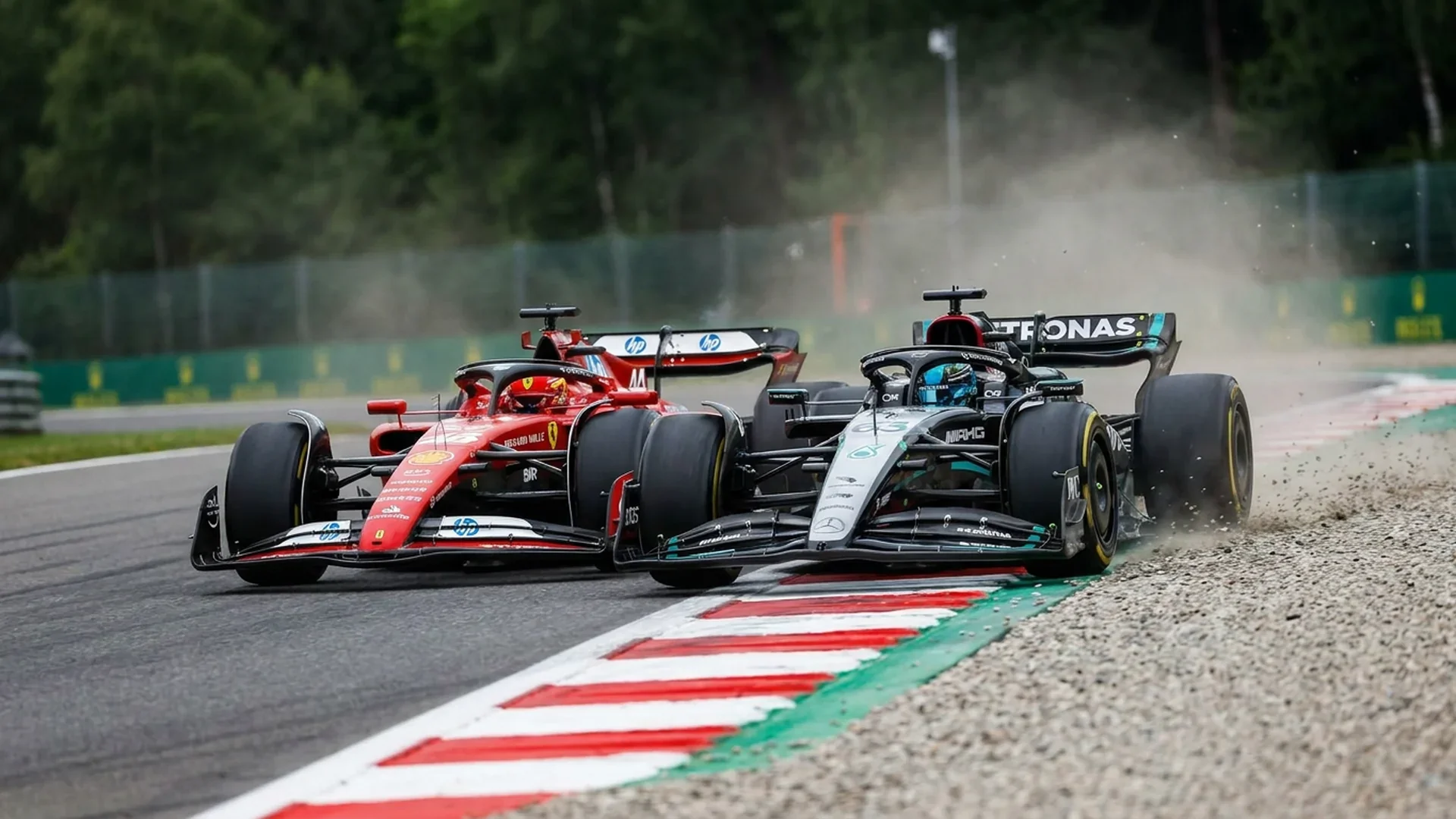 Piastri kraakt stewards na Spa: dezelfde bocht, ander oordeel